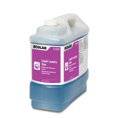 Ecolab® Liquid Laundry Sour, 2.5 Gallon, #6114893